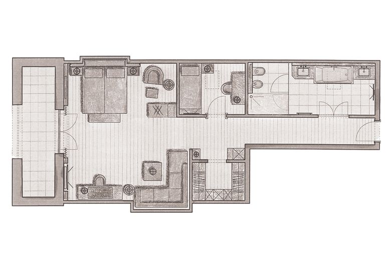 5* Wellness- & Sporthotel Jagdhof: Bergfeuer-Suite deluxe image #6